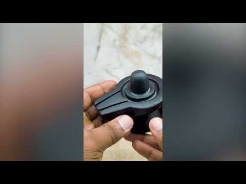 Lord Shiva Natural Narmada Black Stone Shivling for Worship video