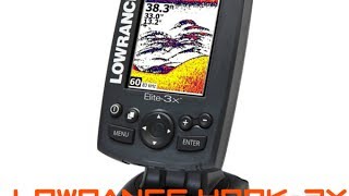 Эхолот для рыбалки lowrance elite 3x