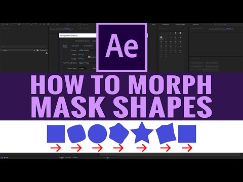 How To MORPH SHAPES In After Effects CC