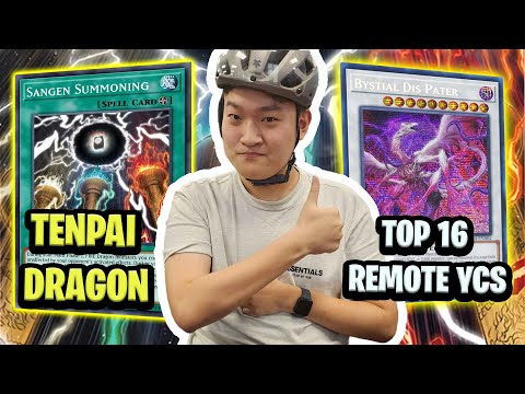 Top 16 Remote YCS Tenpai Dragon Yugioh Deck Profile (Peter Shao) with DIS PATER