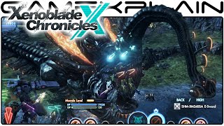 Xenoblade Chronicles X: Flying a Skell out of New LA & Being Stomped by a Decapitated Dino @ Night