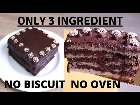 10 MINUTES CHOCOLATE LOCK DOWN CAKE/ONLY 3 INGREDIENT CHOCOLATE CAKE RECIPE