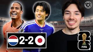 Japan Fight Back Twice, Van Dijk Scores Again, Asia Still Unbeaten | Japan 2 Netherlands 2 Reaction
