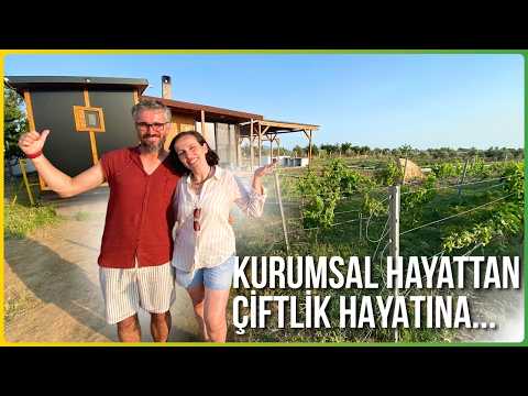 5 DÖNÜM ÇİFTLİK, AHŞAP EV, AŞK DOLU BİR ÇİFT... KIRSALDA SAKİN, HAYAL HAYAT!