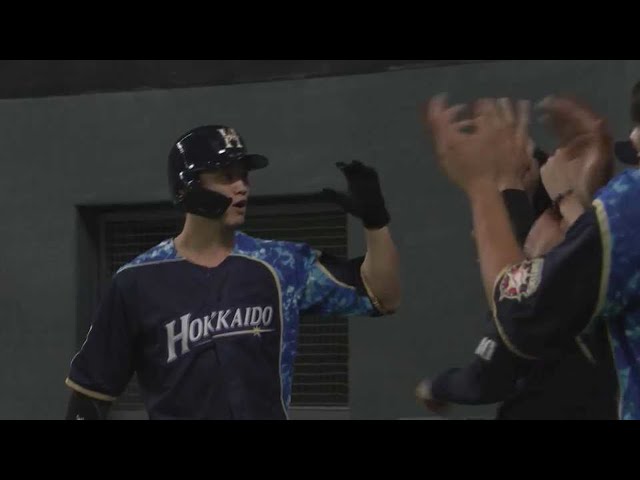 【3回裏】ファイターズ・西川 ライトスタンドポール際へ放り込む第2号2ランホームラン!!  2021/4/24 F-B