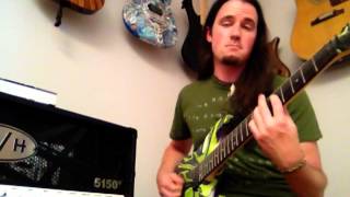 The Wolf is Loose and so is your face. Mastodon Blood Mountain guitar cover with EVH