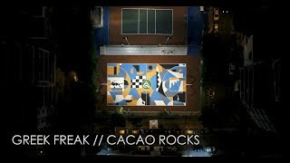 Greek Freak Homecoming 2019 // Streetart by Cacao Rocks