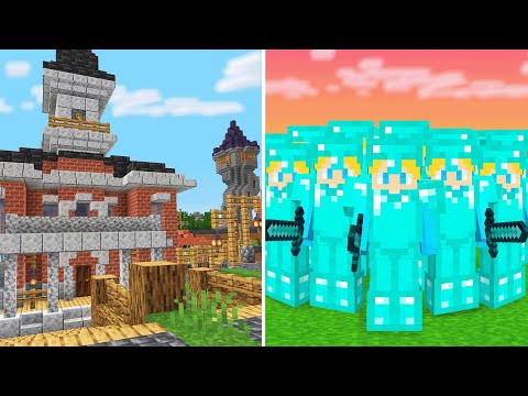 👑BECOMING KING👑 in Minecraft Village!