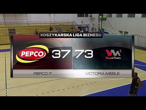 PEPCO IT vs Victoria Meble - IX kolejka - Poznań - Koszykarska Liga Biznesu
