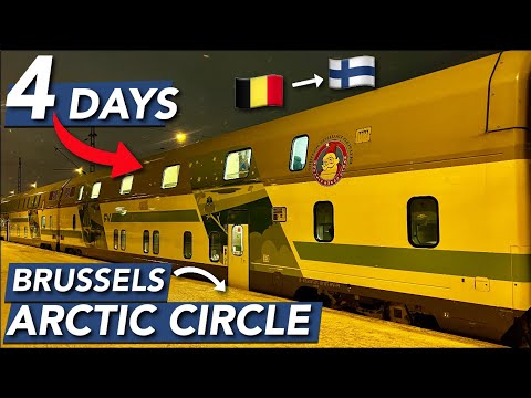 Epic 4-Day Train & Ferry Journey Across Europe to the Arctic Circle