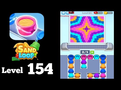 Sand Loop Level 154 Walkthrough