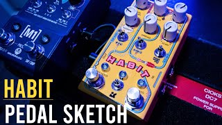 Habit Chase Bliss Audio - Pedal Sketch Bass: Lofi Bass Jam With M1 Walrus Audio. (W/ Knob Settings)