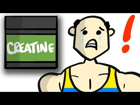 Does Creatine Cause HAIR LOSS? Video