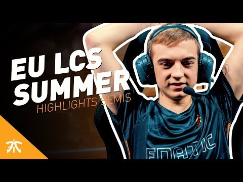 Fnatic Highlights | EU LCS Summer - Semi Finals (FNC vs MSF)