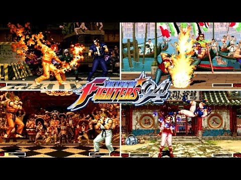 The King of Fighters 94: All 26 DESPERATION MOVES