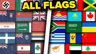 Evolution of ALL World Flags Over Last 100 Years (1924-2024) | Compilation