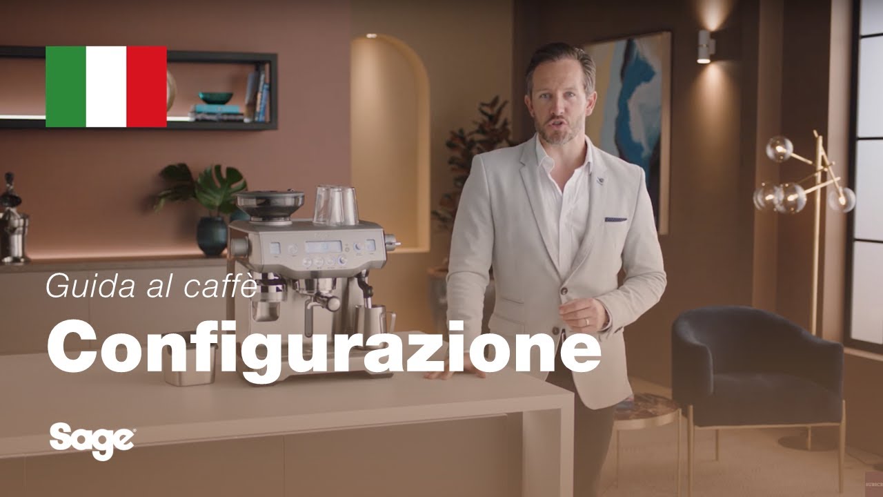 Configurazione della macchina per caffè
