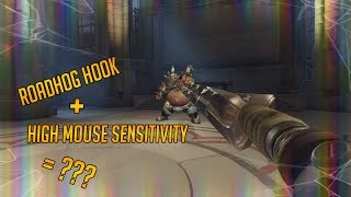 Roadhog Hook + High Mouse Sensitivity = ?????