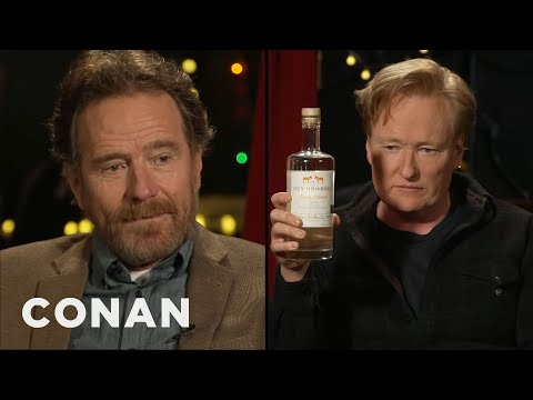 Conan Refuses To Buy Aaron Paul & Bryan Cranston's Mezcal | CONAN on TBS