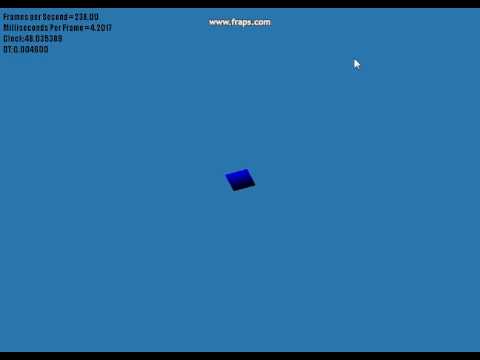 GSP 321 Project 4   Rigid Body Angular Drag Force