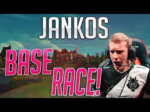 Jankos - INSANE Base Race! | SoloQ G2 Jankos Twitch Highlights