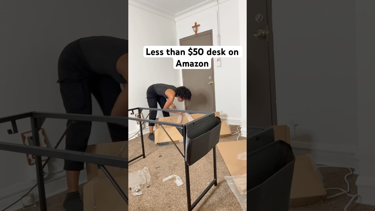 Less than $50 office desk on Amazon