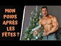 COMBIEN DE KILOS J'AI PRIS 15 JOURS APRES MA COMPETITION ? (et après les fêtes...)