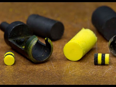 Make High Density Foam Fly Heads Part 1, Poppers, Chuggers, Divers