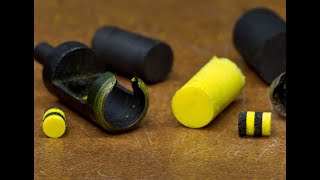 Make High Density Foam Fly Heads Part 1, Poppers, Chuggers, Divers