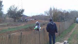 preview picture of video 'motocross st laurent des arbres'
