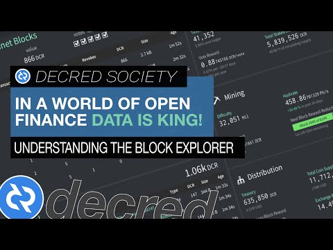 Decred and the open ledger - Decred Society