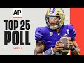 AP Poll Released: Washington MOVES UP to Top 5, USC DROPS to 19 I CBS Sports