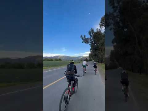 Vía: Samacá - Cucaita, ya casi, seguía #Subidaapiedragorda -- Vuelta media manzana... 🍏#mtb #hambre