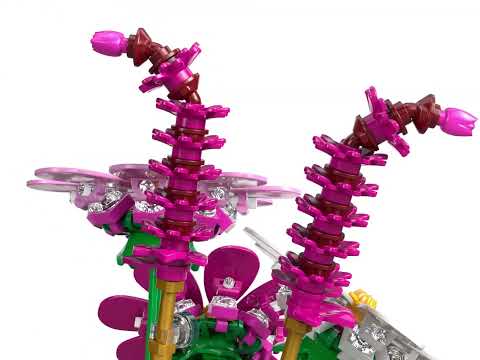 Gambar LEGO Botanicals Cosmos Flowers Set 171 pcs 11514 - Ungu/Putih