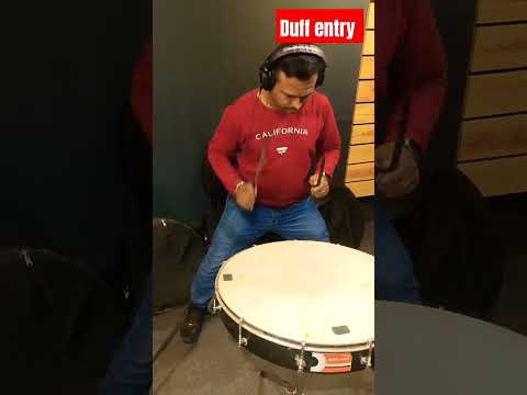 duff #music #percussion #musicgenre #drummer #drums #bollywood #duff #indianrhymes @ruturajkore