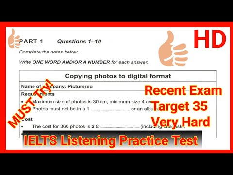 Copying photos to digital format listening | IELTS Listening practice test | IELTS listening