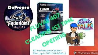 #Aquariums #Fluval #CanisterFilter Fluval 407 Series 7 Canister Cleaning and Update