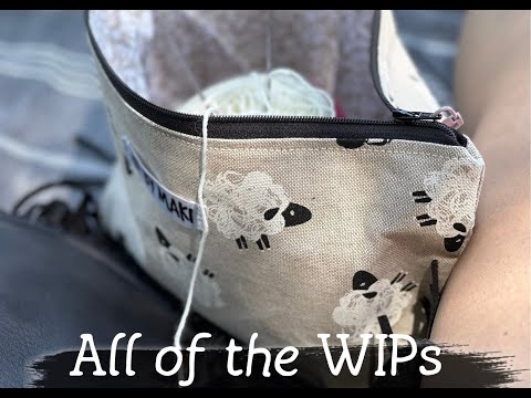 Fiftyfabulous Knits, episode 60 - All of the WIPs