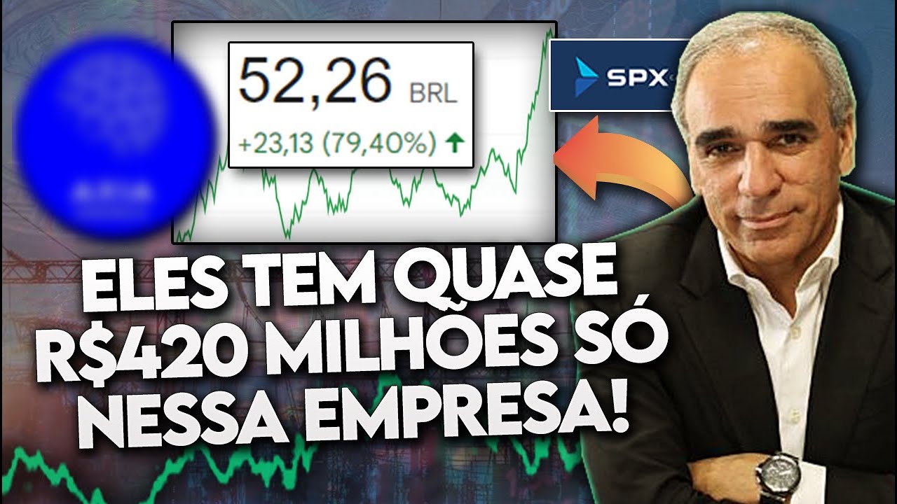 Conheça as 10 MAIORES POSIÇÕES da SPX de ROGÉRIO XAVIER! (O que COMPROU em MAIO?) - TOP 10