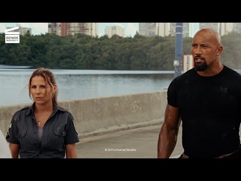 Fast Five: Hobbs let them go HD CLIP