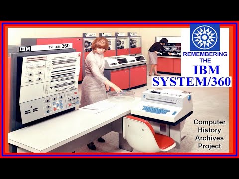 1960's COMPUTER HISTORY: REMEMBERING IBM SYSTEM/360 MAINFRAME Origin and Technology (IRS, NASA, CIA)