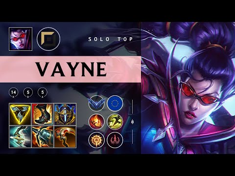 Vayne Top vs Volibear - EUW Diamond Patch 25.22