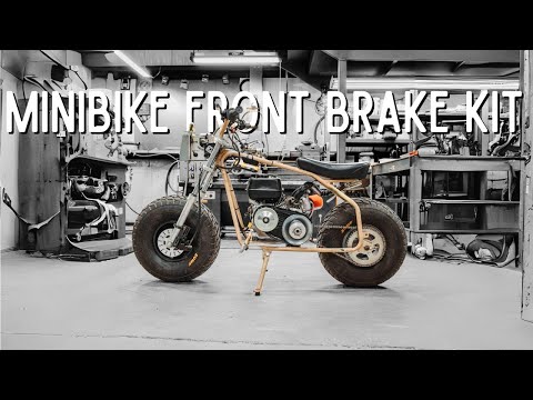 Mini Bike Hydraulic Front Brake Kit For Coleman and TrailMaster Minibikes | Product Video
