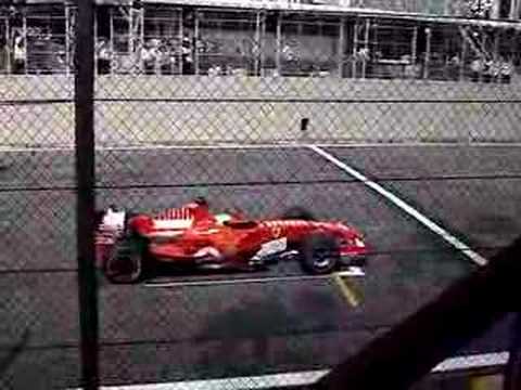 Largada GP Brasil de F1 2006