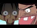 LUFFY NOTICES THAT BLACKBEARD HAS MULTIPLE PEOPLE INSIDE OF HIM FROM ONE PIECE