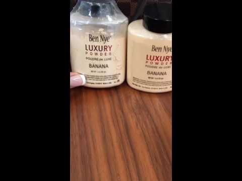 FAKE vs. REAL "Ben NYE Luxury Banana Powder".