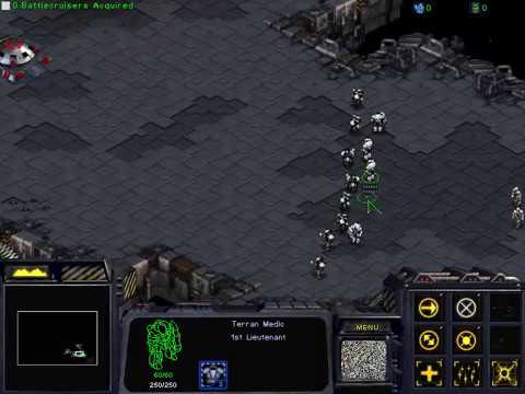StarCraft: Brood War - Terran Campaign: The Iron Fist - 2. The Dylarian Shipyards