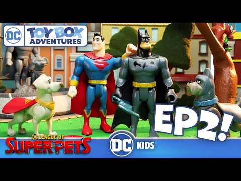 DC Toy Box Adventures em Português | DC Liga dos Superpets - Um Dia no Parque | DC Kids