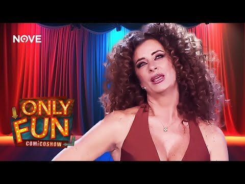 Valentina Persia "Che bello quando in treno si siede vicino a te un bono!" | OnlyFun - Comico Show