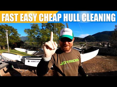 Removing yellow brown staining from the hulls . A very cheap solution